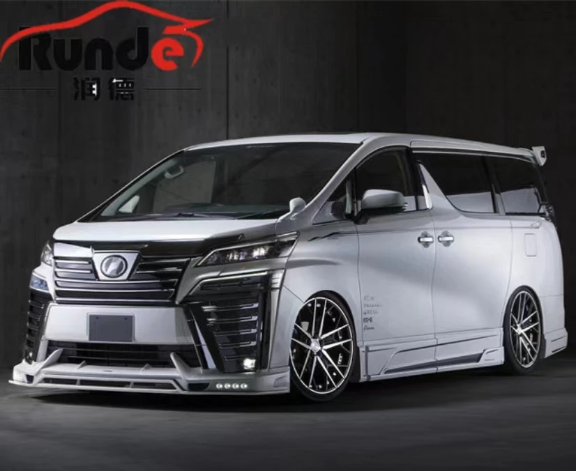 Runde для Toy ota Alp Hard или VELLFIRE Модифицированный ROWEN комплект кузова Передняя губа