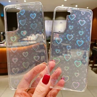 love heart phone case for samsung galaxy s22 s21 s20 fe note 20 ultra 10 s10 plus a53 a33 a73 a51 a71 a52 a72 a12 a50 a70 cover