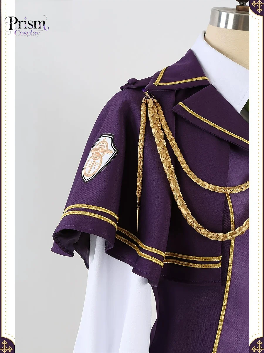 Костюм для косплея Фуджимару Ритсуки из Fate Grand Order, комплект фиолетово-белой униформы Халдейского Мастера для женщин. (art.: 3920dcf64cdbf) - 3920dcf64cdbf