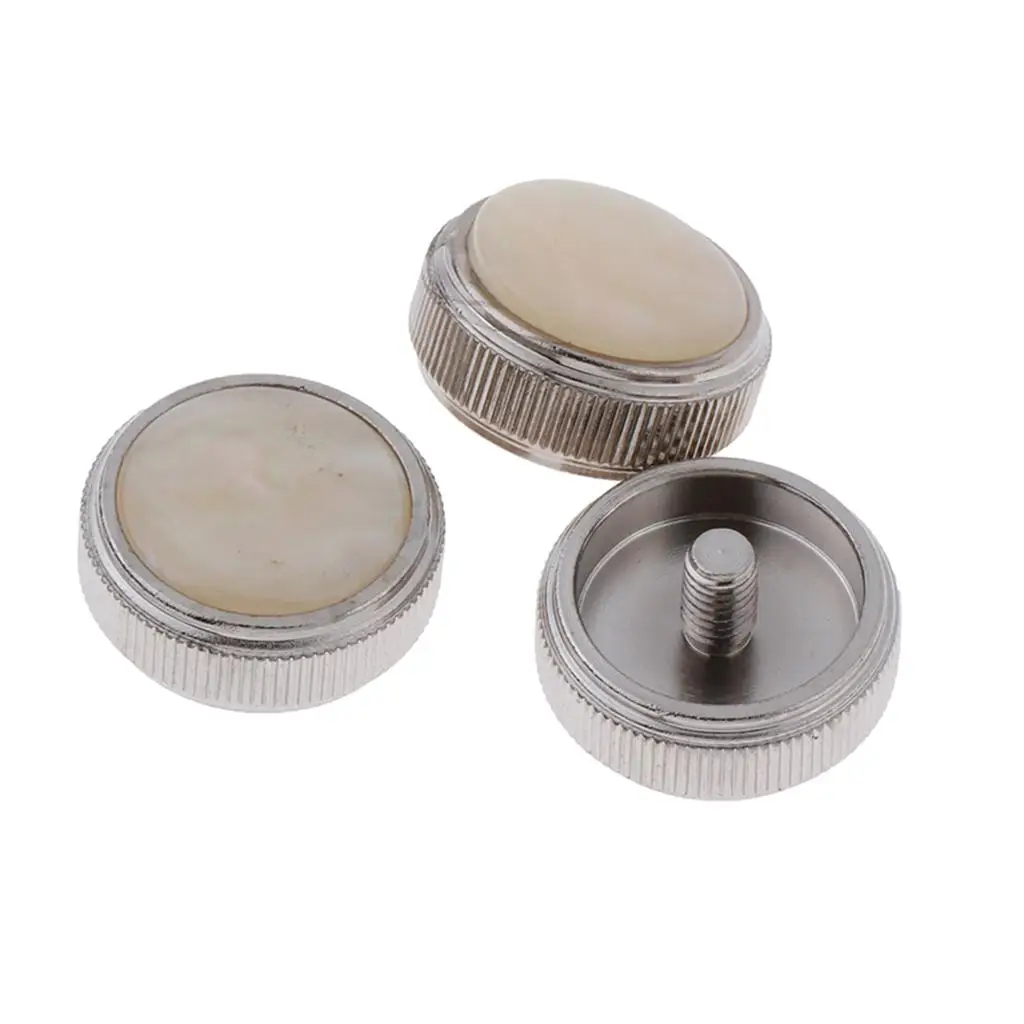 

3pcs Alloy Buttons Buckle for Baritone Trumpet Brass Parts