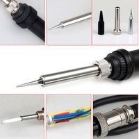 60w 24v electric soldering solder iron station 5pin welding replacement repair tool internal heating temperature range 200 to450