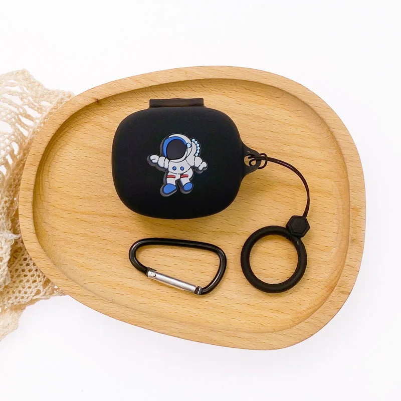 Силиконовый чехол для наушников с рисунком