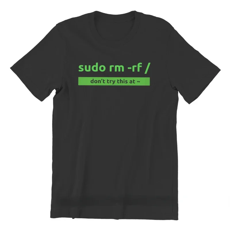 Sudo Программирование командная Мужская футболка операционная система Linux Tux