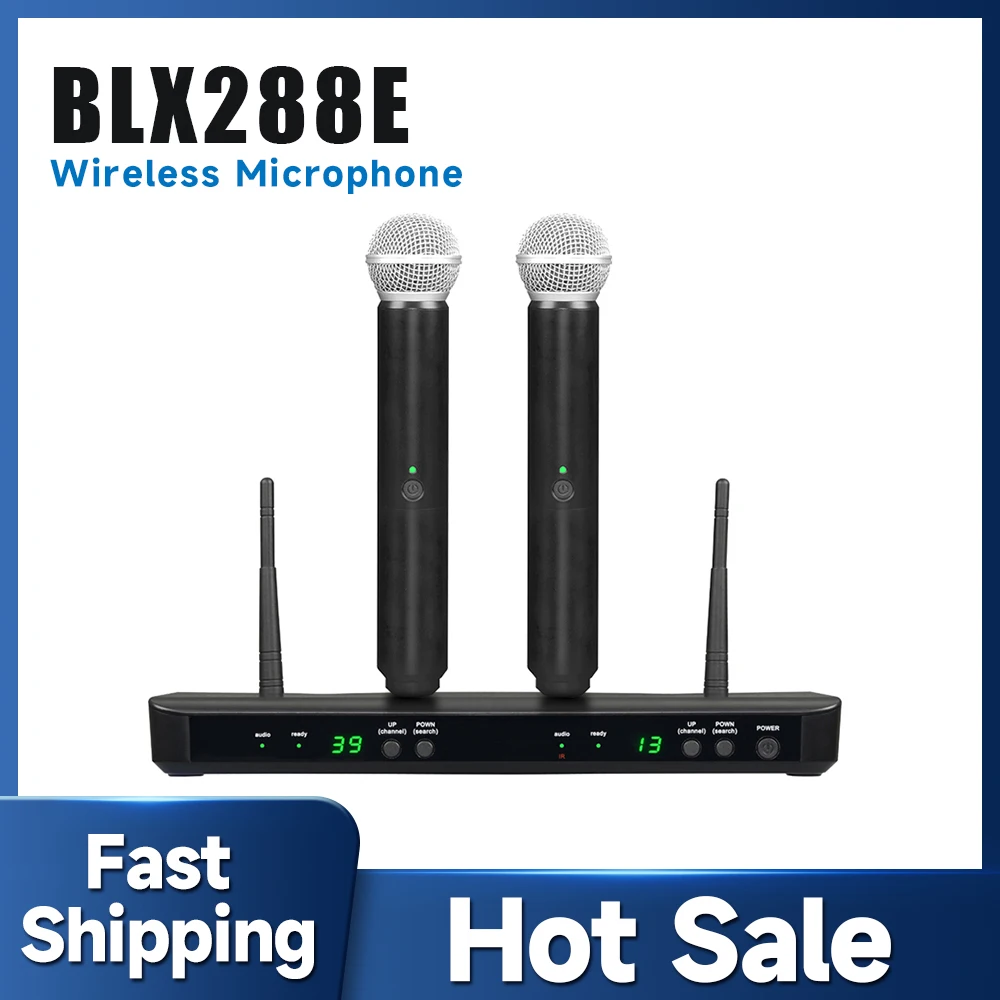Беспроводная микрофонная цифровая вокальная система BLX288E BETA58A для живых
