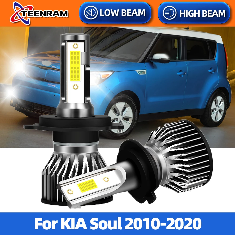 

Car Headlight Bulbs H7 LED 90W 12000LM 6000K White Auto LED Headlamps Canbus Car Light Bulbs 12V For KIA Soul 2010-2020
