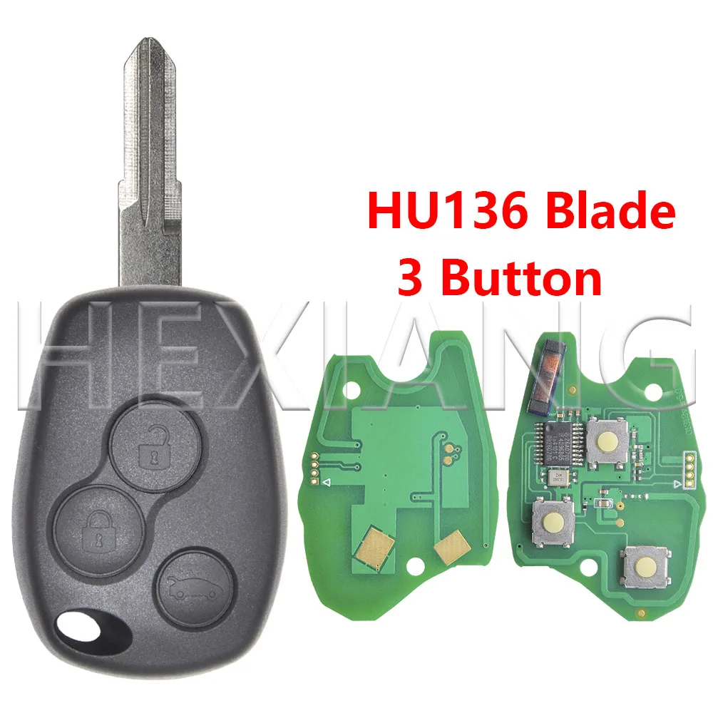 

DR ID46 PCF7946/PCF7947 433 МГц VAC102/NE73/VA2 Лезвие автомобильного дистанционного ключа для Renault