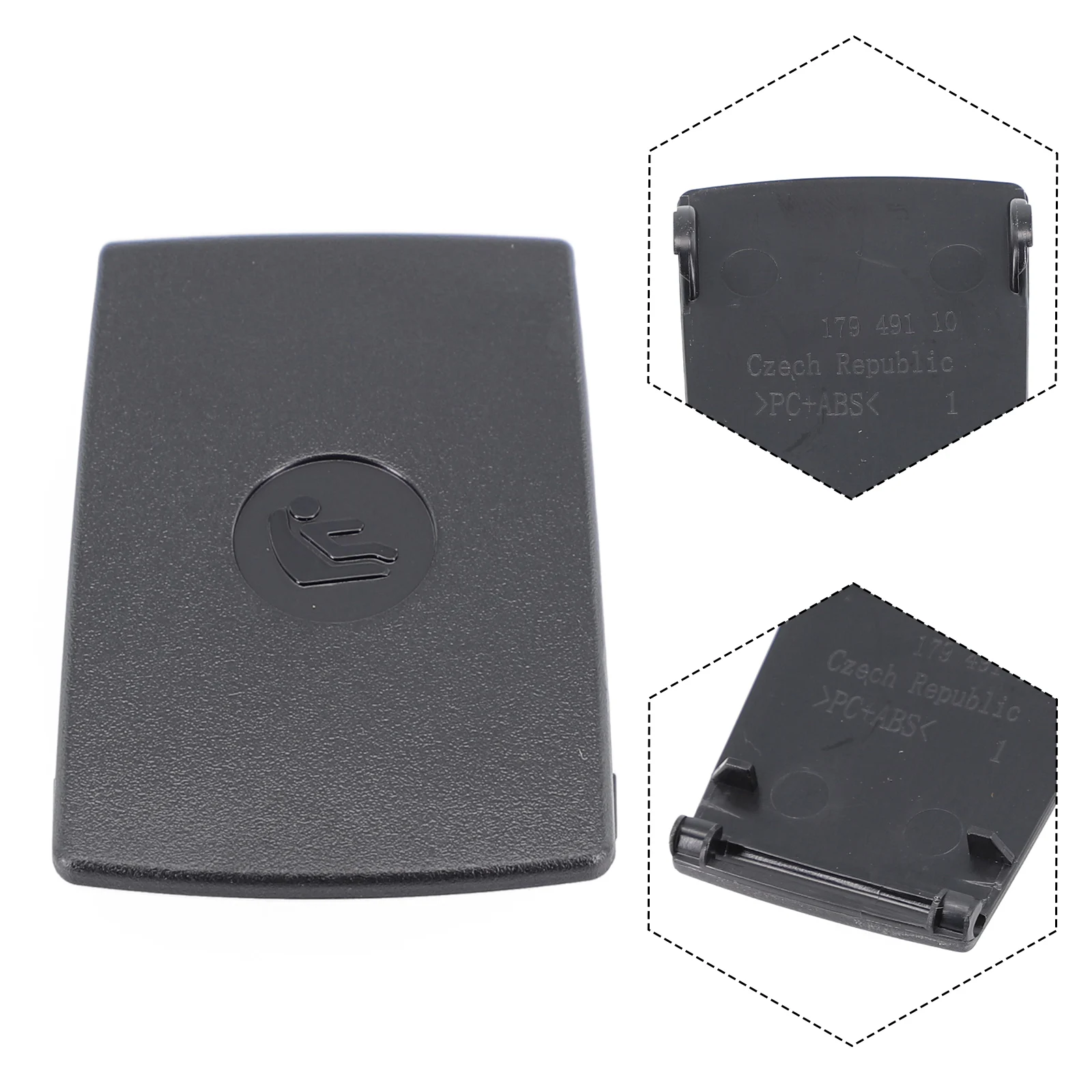 1111122222222 Заднее детское сиденье из АБС-пластика безопасный якорь ISOFix накладка для