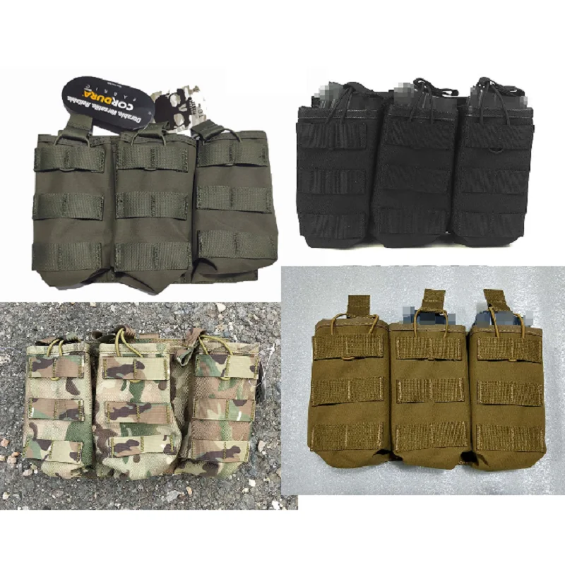 

Sports Tactics Training MOLLE Three Clip Bag Soft Air Vest Sundry Bag Accessories Storage Bag TC0081