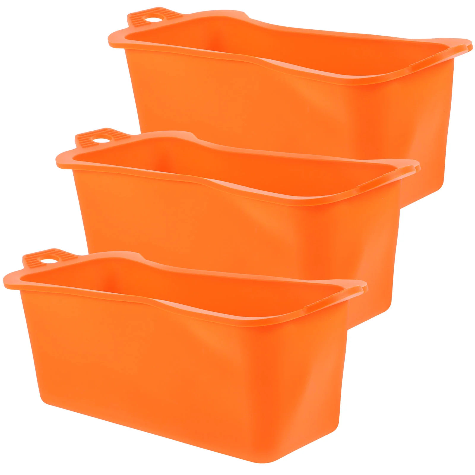 

3 Pcs Outdoor Accessory Grease Cups Liner The Collector Silicone Catcher Liners Baking Dish Reusable Drip Pan Oil Receiver