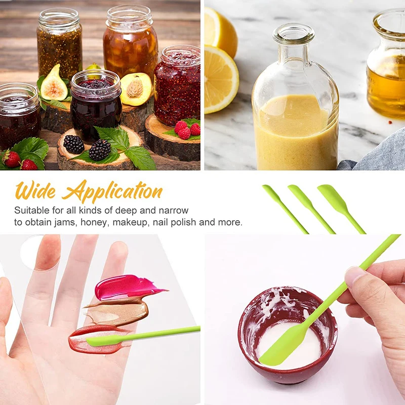 Силиконовая мини-Лопатка банка для бутылок скребок пищевых продуктов