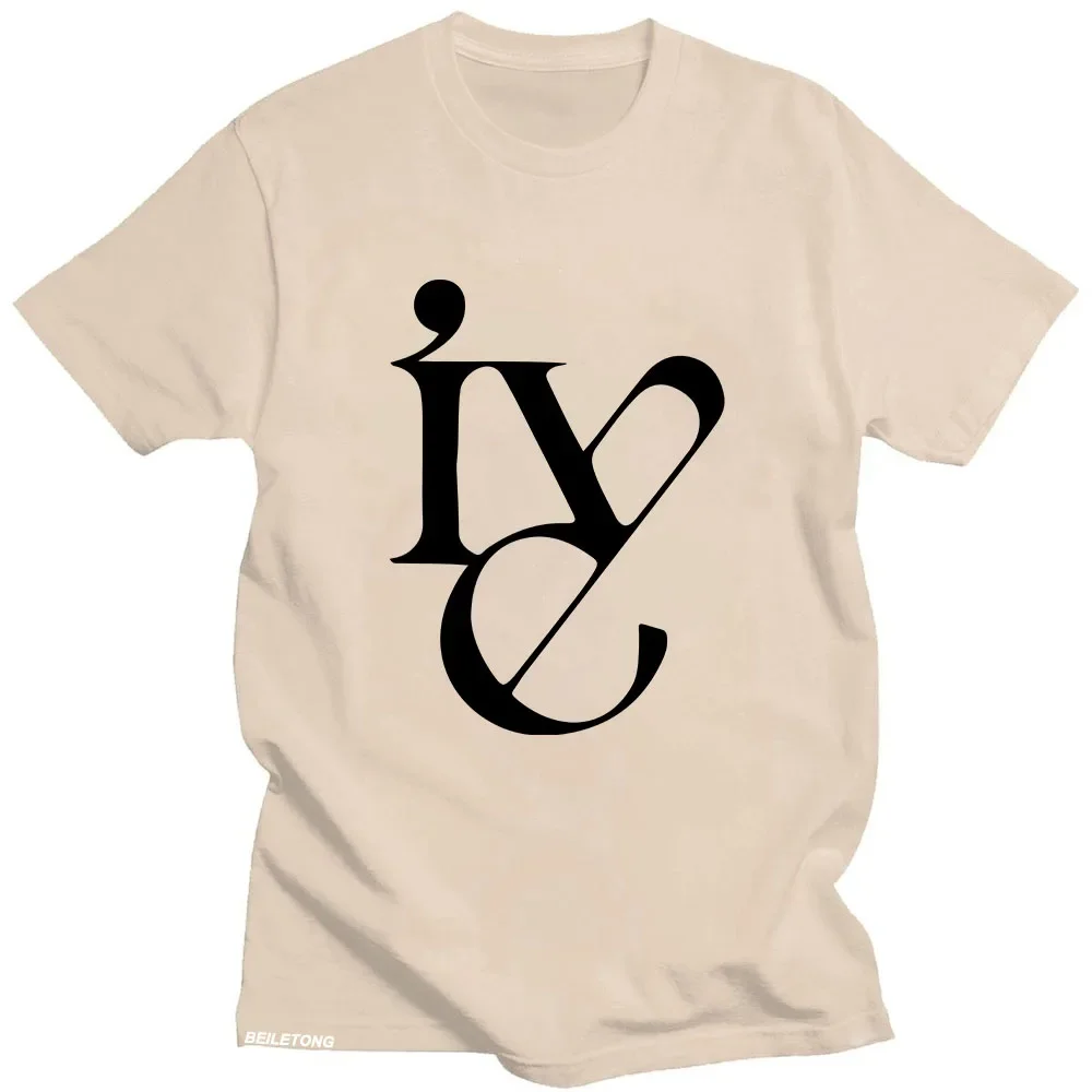 Женская/мужская хлопковая Мягкая Футболка IVE The 1st World Tour футболки корейская мода с