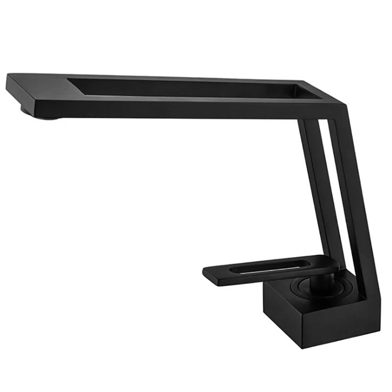 Современный для раковины Смеситель для ванной комнаты с одной ручкой ...