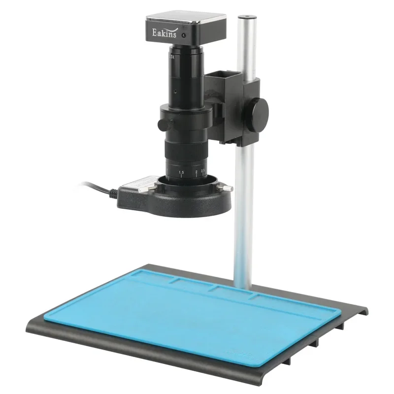 48MP 4K 2K Цифровой HDMI USB Микроскоп Сенсорная панель Камера 180X 200X 300X 500X C Крепление