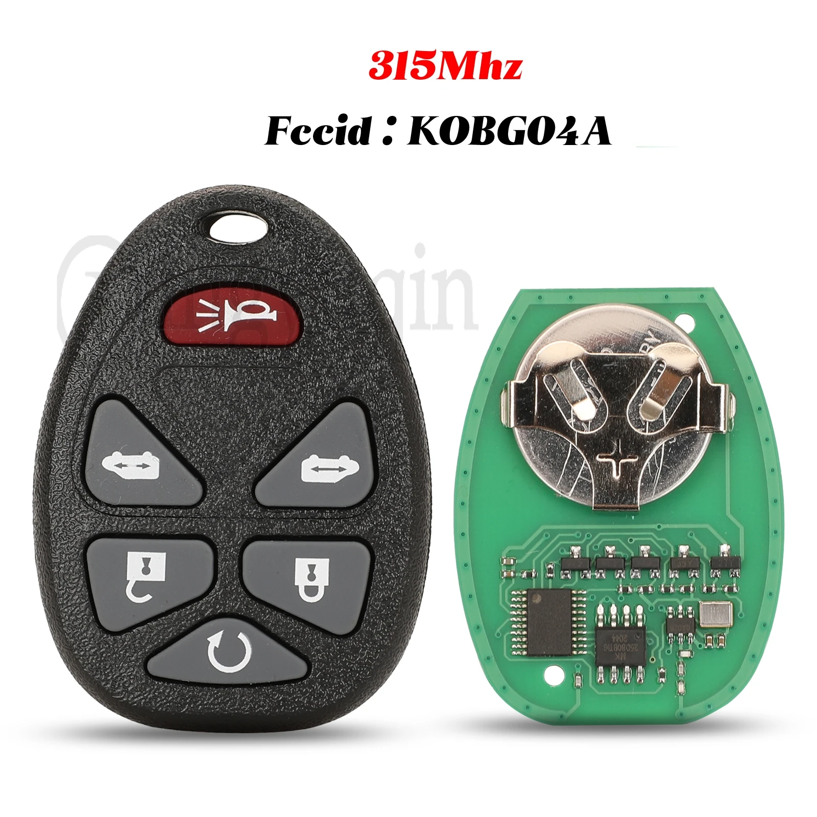 

Автомобильный Ключ-пульт Jingyuqin Для Chevrolet HHR, Uplander, Pontiac Montana, Saturn, Buick Terraza, 3/4/6 Кнопок, 315 МГц