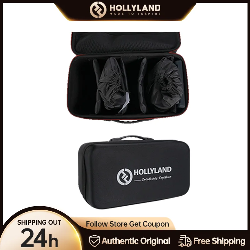 

Hollyland Solidcom C1 чехол для хранения большой Solidcom C1 чехол для переноски для 4-х и 6-х человек системы