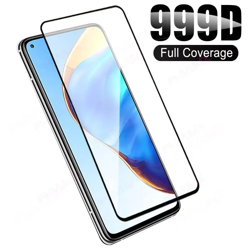 

999D Full Cover Tempered Glass For Xiaomi Mi 9 SE 9T 10i 11i Screen Protector Mi 12 11 10 Lite 13 12T 11T 11X 10T Pro Glass Film