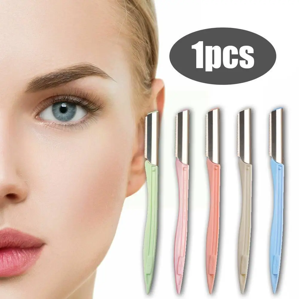 

Eyebrow Lip Trimmer Blade Shaver Knife Hair Remover Shaping Color Randomly Makeup Shipped Perfect Eyebrows Tool New O2a5