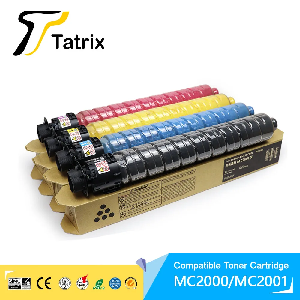 

Tatrix MC2000 MC2001 Premium Compatible Laser Color Toner Cartridge for Ricoh M C2000/M C2000ew/M C2001 Printer