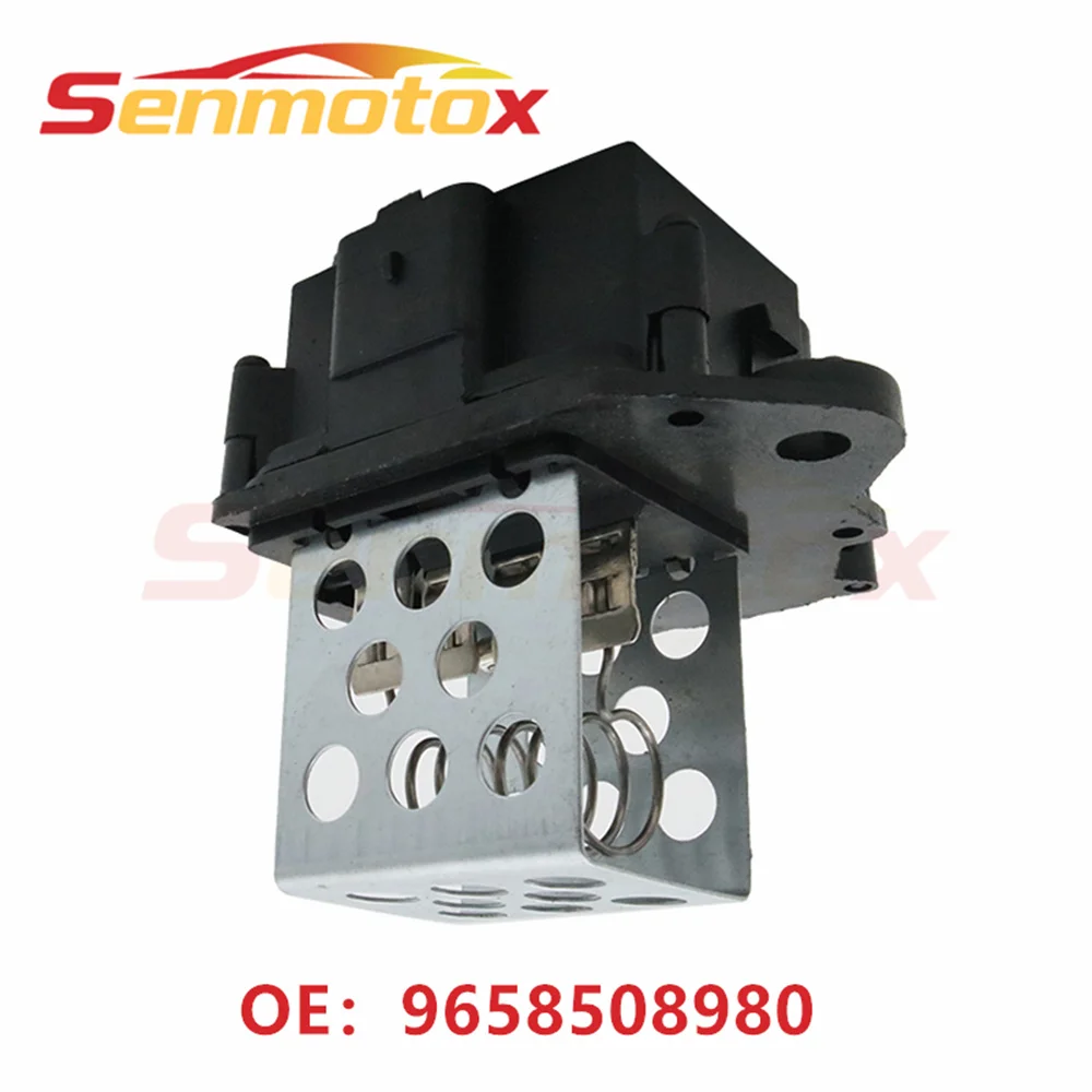 

Резистор вентилятора отопителя 9658508980 9659799080 9673999880 для Citroen C1 C4 Peugeot 206 307 308 3008 5008 9830143880 1308CL