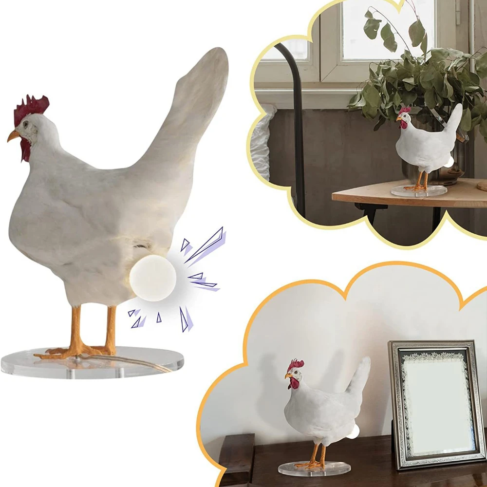 

Декоративные ночные светильники Taxidermy лампа цыпленок для комнаты, лампа с имитацией куриных яиц животных, домашнее украшение для вечеринки,...