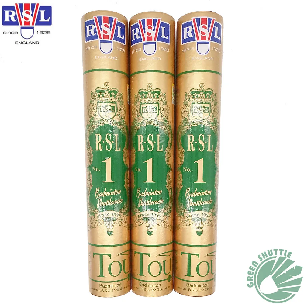2023 The Highest Level RSL Tourney No.1 A5 Shuttlecock Badminton Duck Feather 100% Genuine |