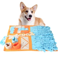 pet dog snuffle mat nose smell training blanket dog puzzle toy slow feeding bowl dog toy food dispenser pad washable dog toys
