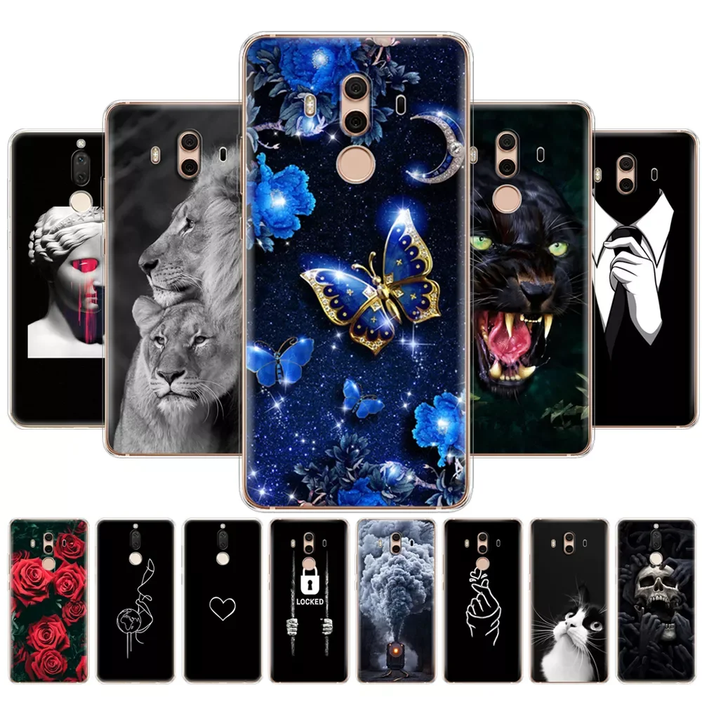 

Case For Huawei Mate 10 Lite Silicon Soft TPU Phone Cases Cover For Huawei Mate 10 Pro Coque For Mate 10 Protective Back Cover