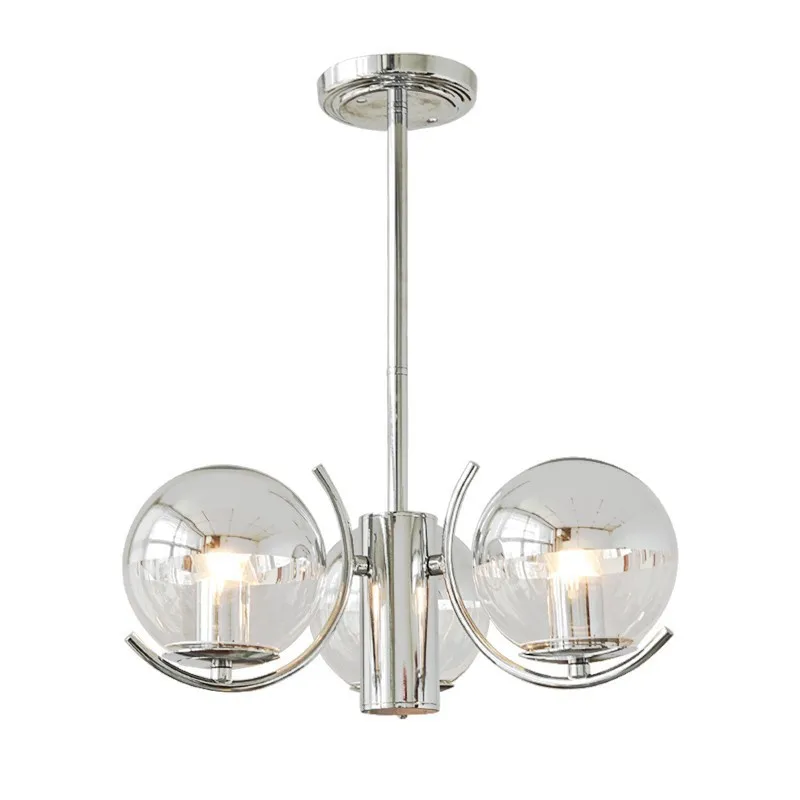 

Ресторанная Скандинавская сетчатая лампа с красными волшебными фасонами, современная люстра для гостиной, столовой, простая атмосфера, лам...