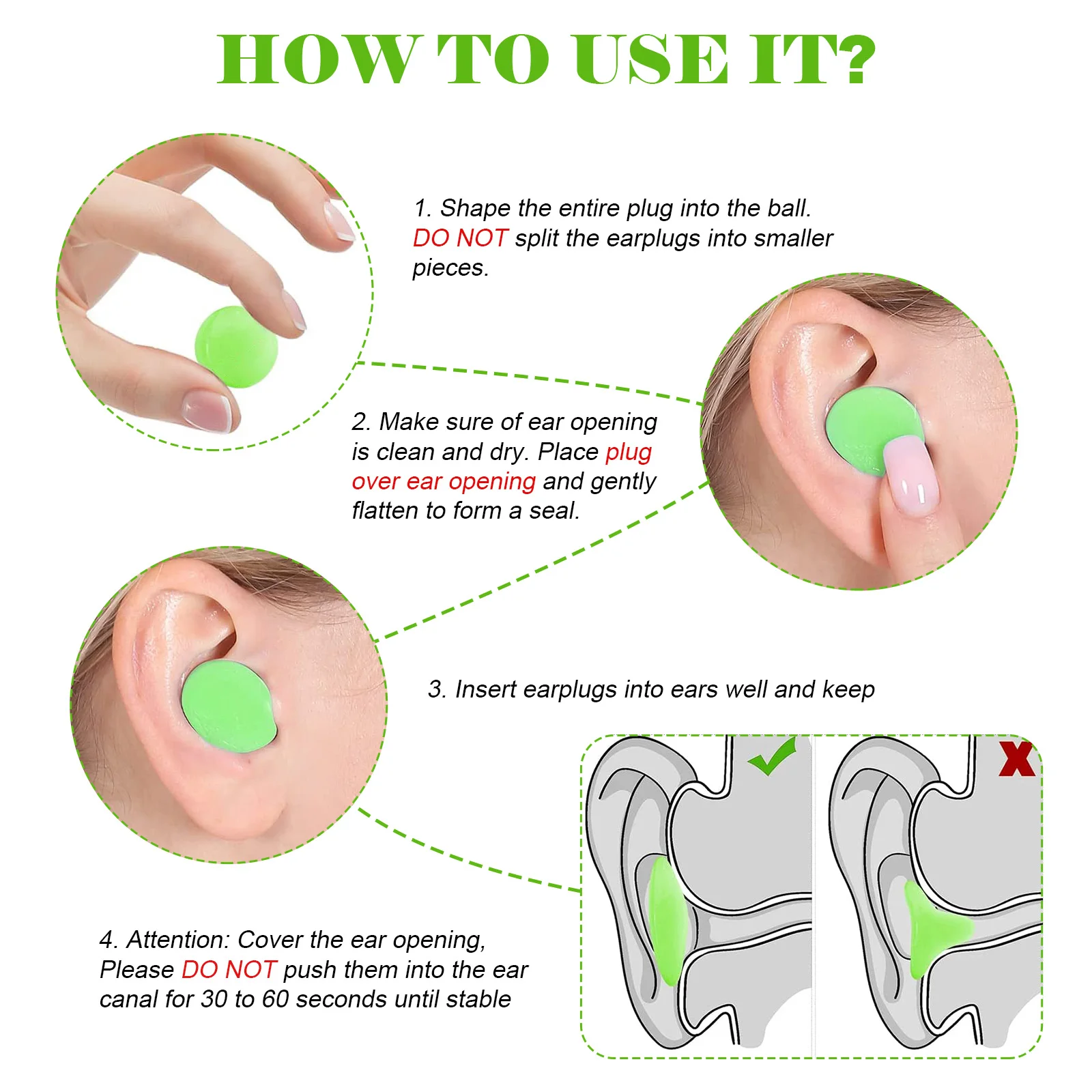 

2 Boxes Earplugs Silicone Swimming Sleeping Ear Stopper Home Concerts