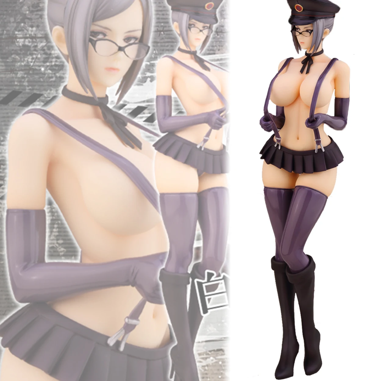 

27CM Anime Skytube Prison School Kangoku Gakuen Meiko Shiraki 1/6 PVC Action Figure Collection Doll Model Toys Gifts Ornaments