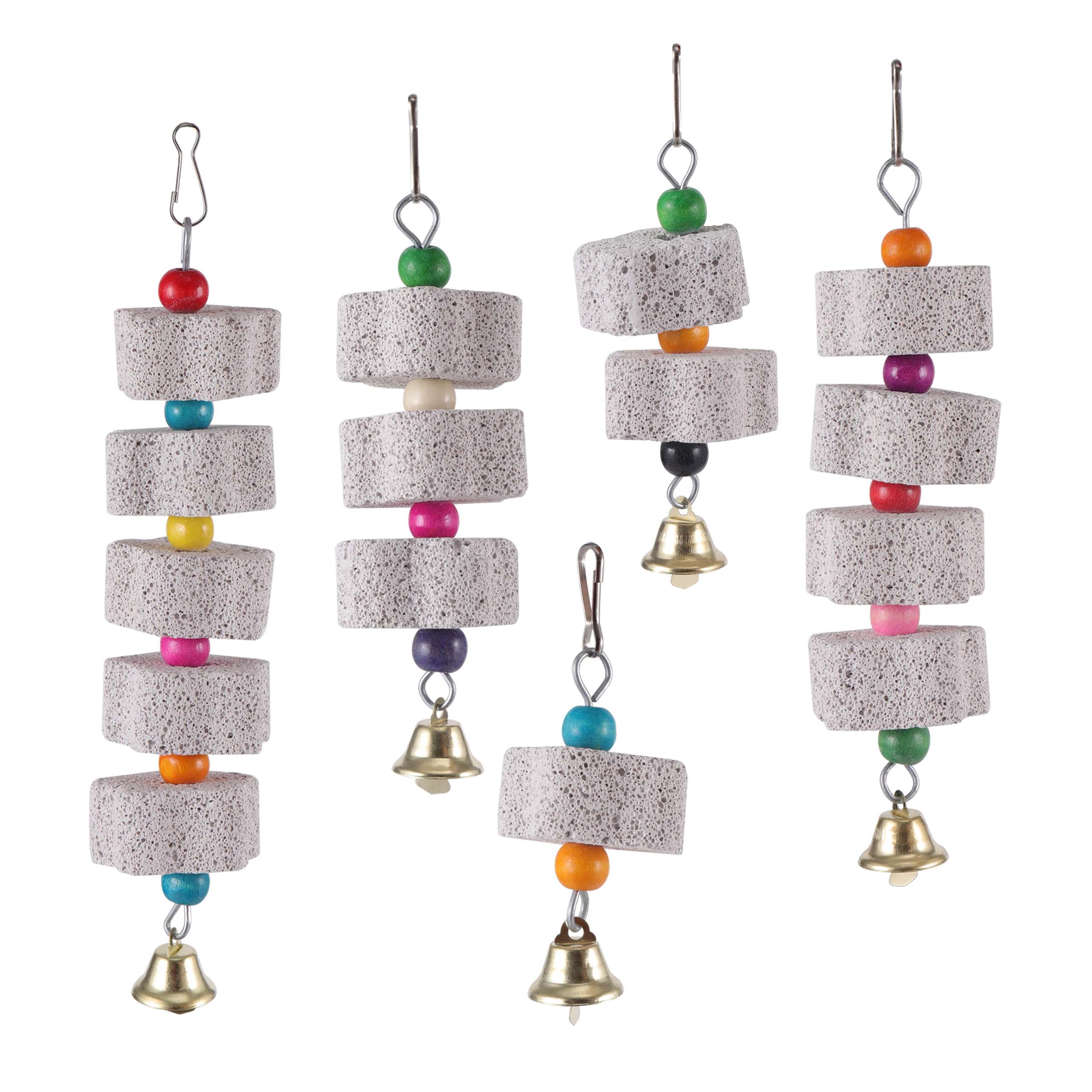 

Камень минеральный для орнамента, товары для домашних животных, птичья клетка, игрушка, шлифовальный камень, в форме цветка, жевательная под...