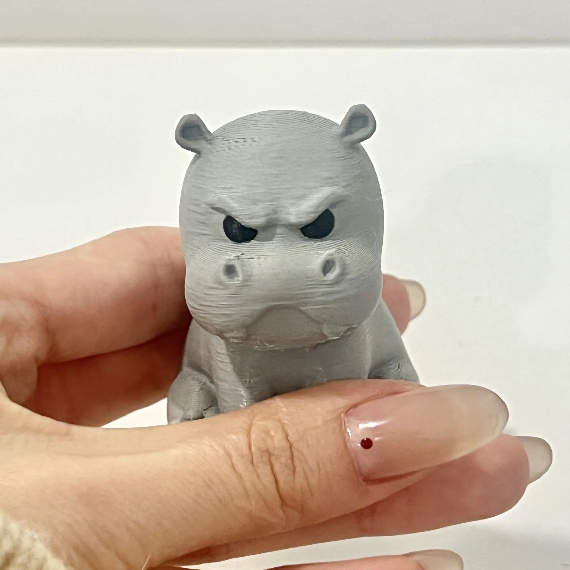 Пластиковые фигурки бегемотов MOONBIFFY