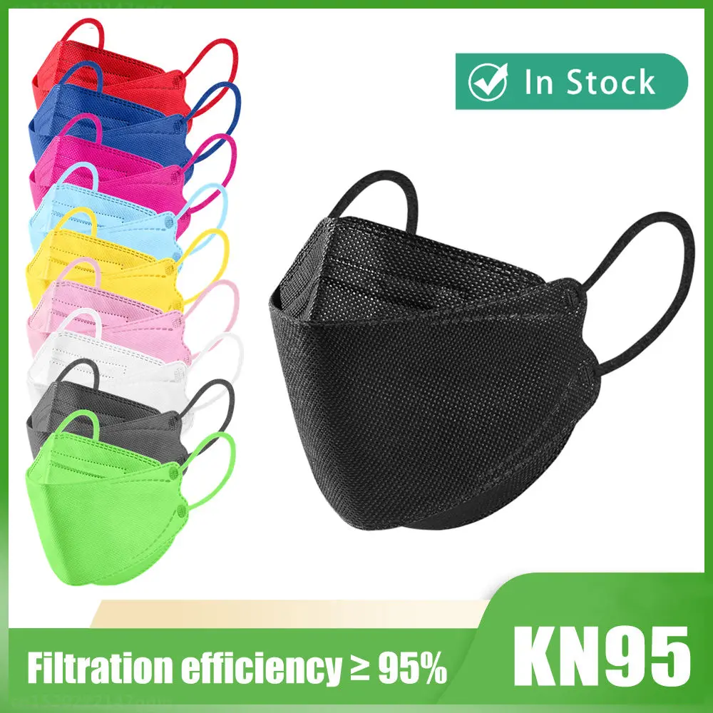 

Fish Mask KN95 Mascarillas FPP2 Adult FFP2mask 4 Layer FFPP2 Approved Face Masks FFP2 Respirator Mouth Cover Masque FFP2