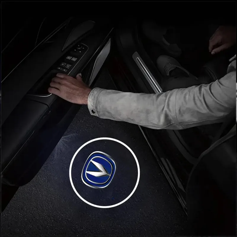 

Universal LED HD Wireless Car Door Logo Welcome Lamp Laser Projector Lights For Changan Hunter F70 CS15 CS35 CS55 CS95 Plus 2021