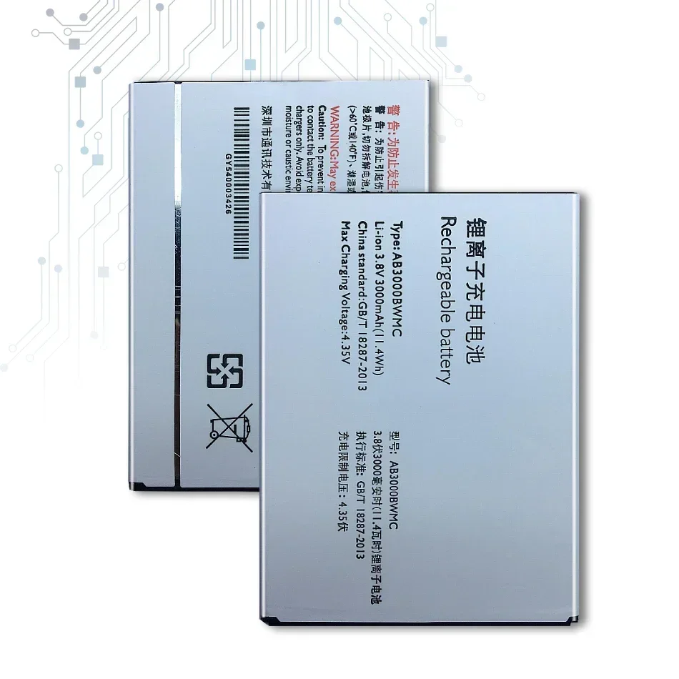 Высококачественный аккумулятор для Philips Xenium I928 AB3000BWMC 3000 мАч номер отслеживания