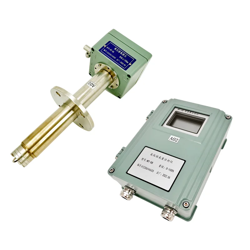 

WT-08 Online In-Line Zirconia Oxygen Analyzer Gas Analyzer High Accuracy Long Life Intelligent Industrial Gas Analyzer