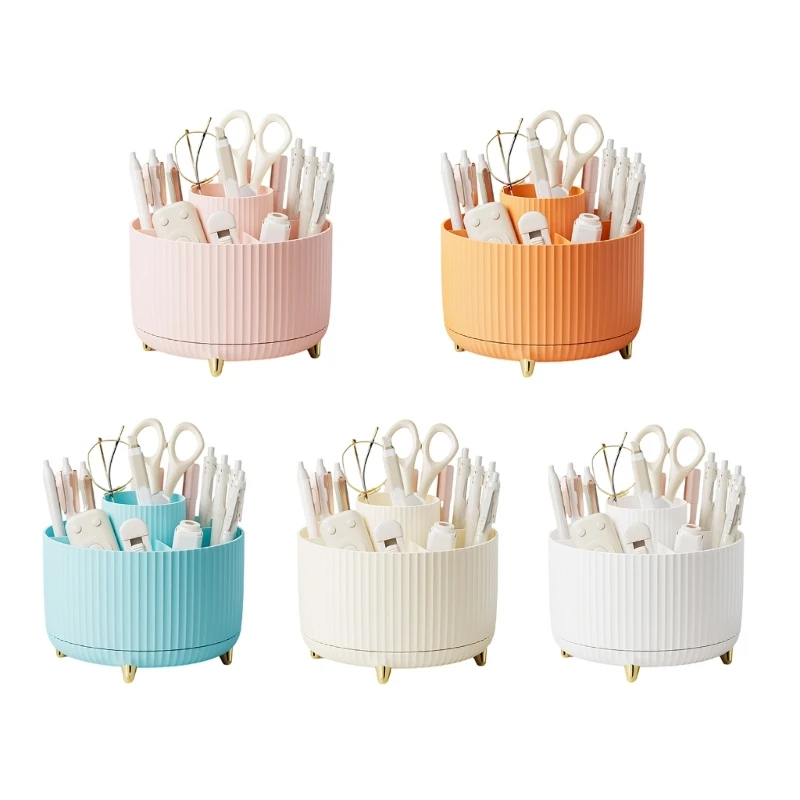 Вращающийся органайзер для стола, 6 отделений, органайзер для ...