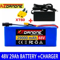 aicherish 100 13s3p 48v 20ah 1000w 18650 54 6v electric bike lithium ion battery scooter battery discharge 25a bms charger