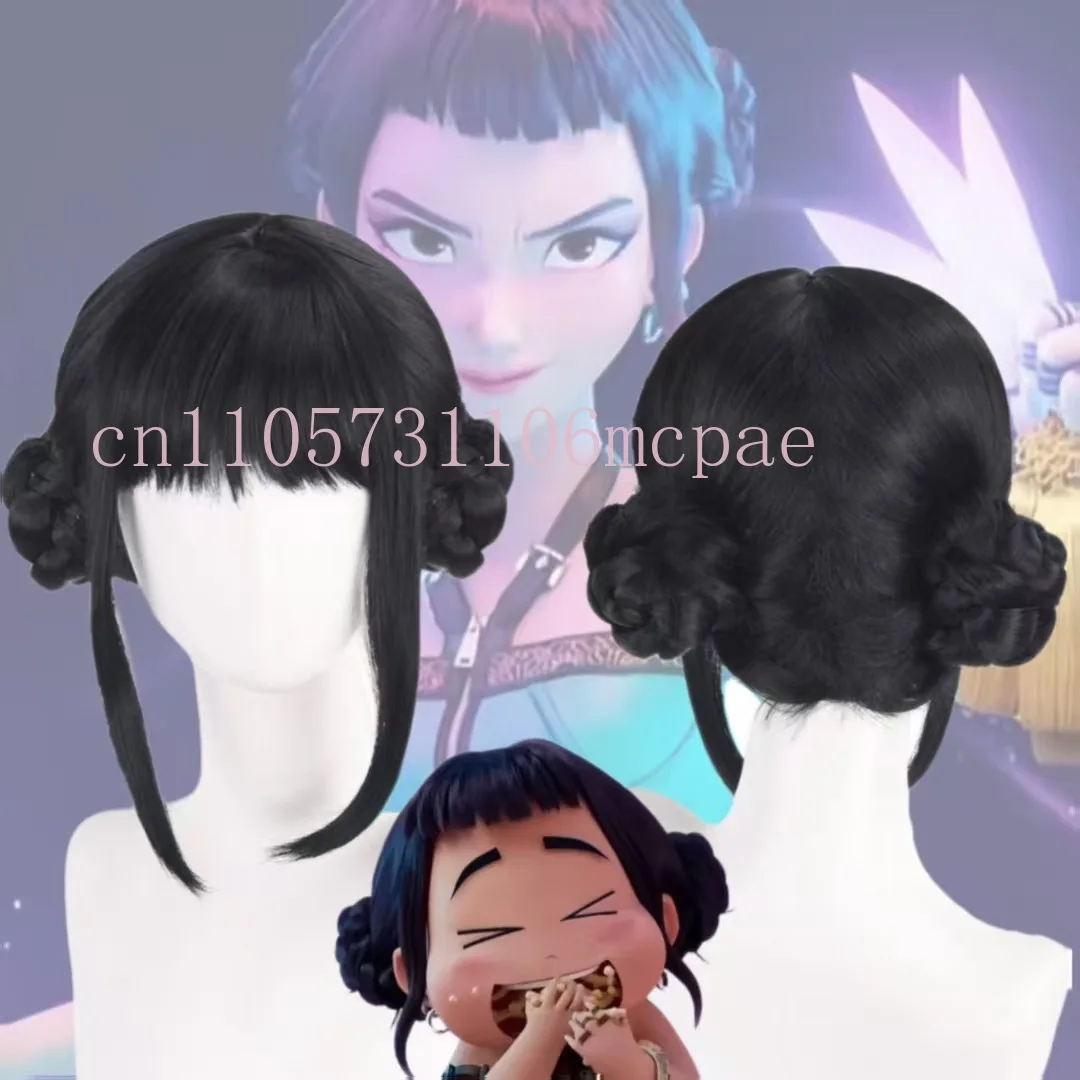 Фото Детские аниме Kpop Demon Hunters, парики для косплея Rumi Mira Zoey, парики для косплея, парик, Рождество, Хэллоуин, костюмы для косплея, парики №5