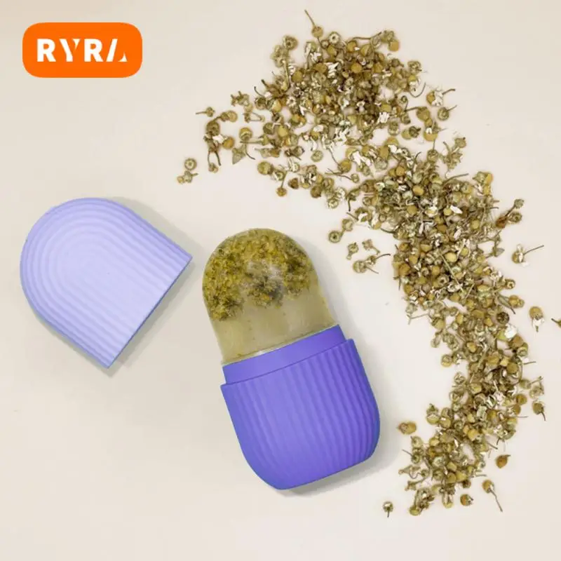 

Skin Care Beauty Lifting Contouring Tool Silicone Trays Ice Globe Ice Balls Face Massager Facial Roller Reduce Acne