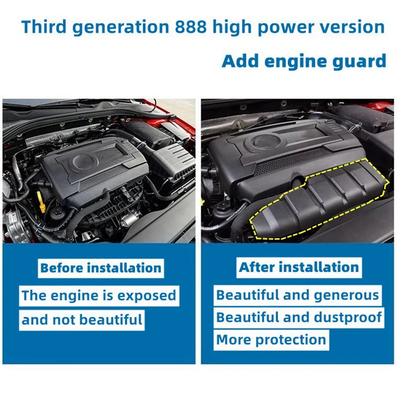 

06K103925AA Car Engine Cover Plate For VW Golf R32 2.0 TFSI 1.8 TFSI 06K 103 925 AA