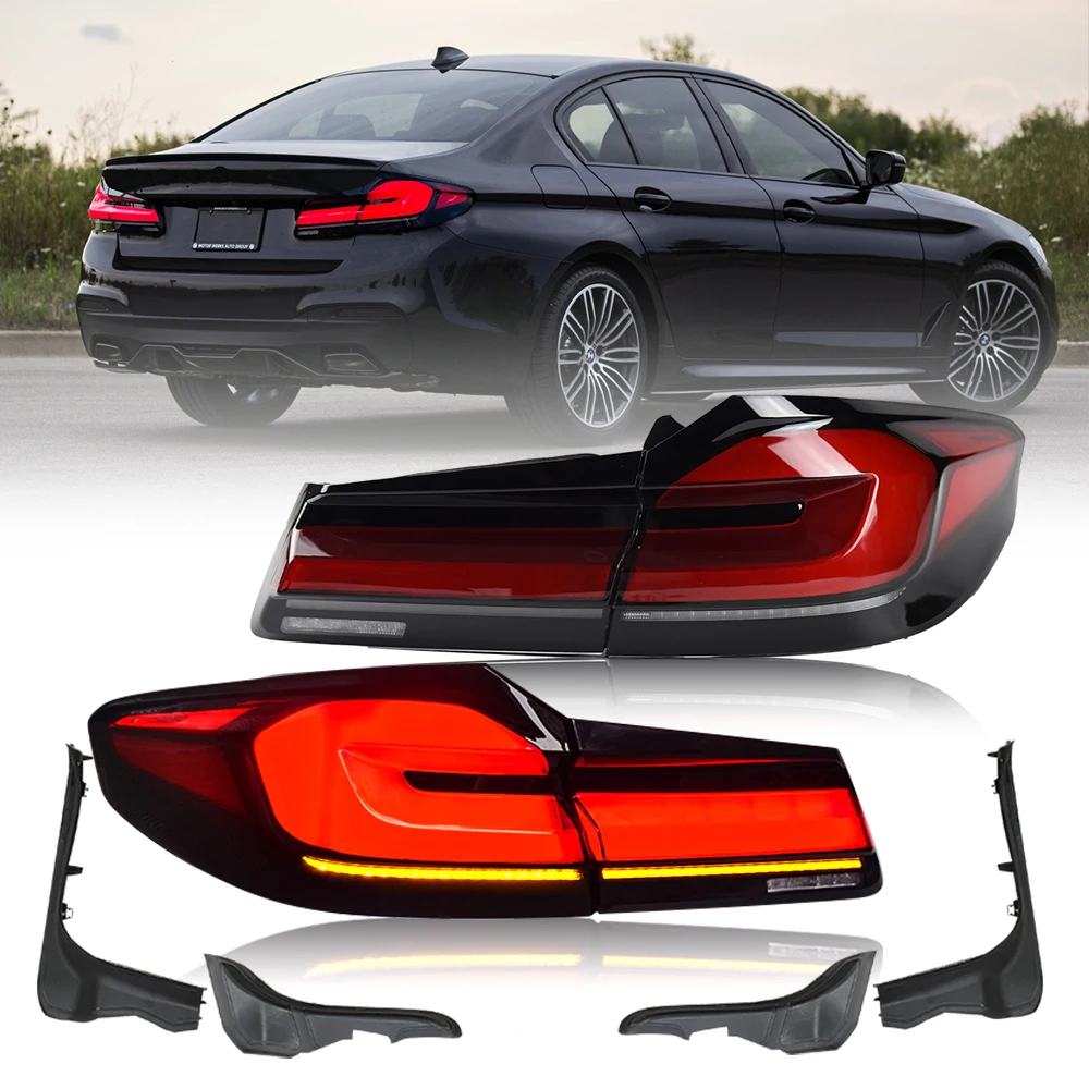 

Taillights For BMW G30 G38 M5 525i 530i 535i 540i 2018-2022 Tail Lights Led Lamp Car Accessories Assembly Start-up Animation