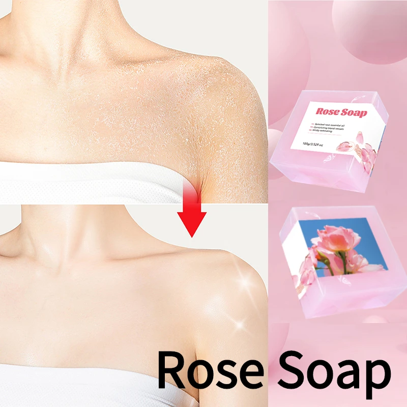 

Rose Artisan Soaps Black Skin Lightening Soap Hand Made Soap Glutathione Whitening Soap Skin Bleaching Soap Brighten Face Acne