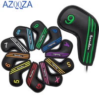 golf iron head covers set10pcs synthetic leather golf club covers for oversized golf clubs 5 9swpwawgwxw