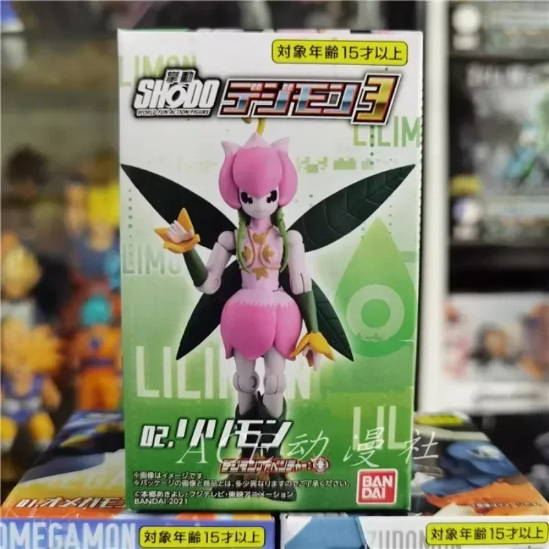 Фото Оригинальные коллекционные фигурки Bandai Digimon Adventure: Зудомон, Омегамон, Альтер-С, Лилимон, в коробках-яйцах, для сборки, украшения, модели, игрушки №5