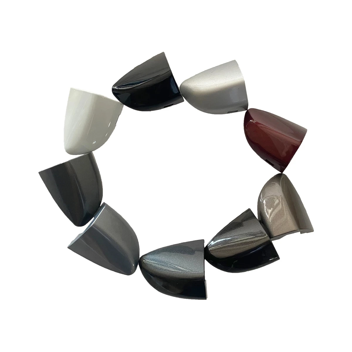 

Новинка, серебристый правый замок пассажирской двери, крышка ручки цилиндра для VW Passat B6 B7 2006-2011 CC 2009-2017 3C0837880 3C0 837 880