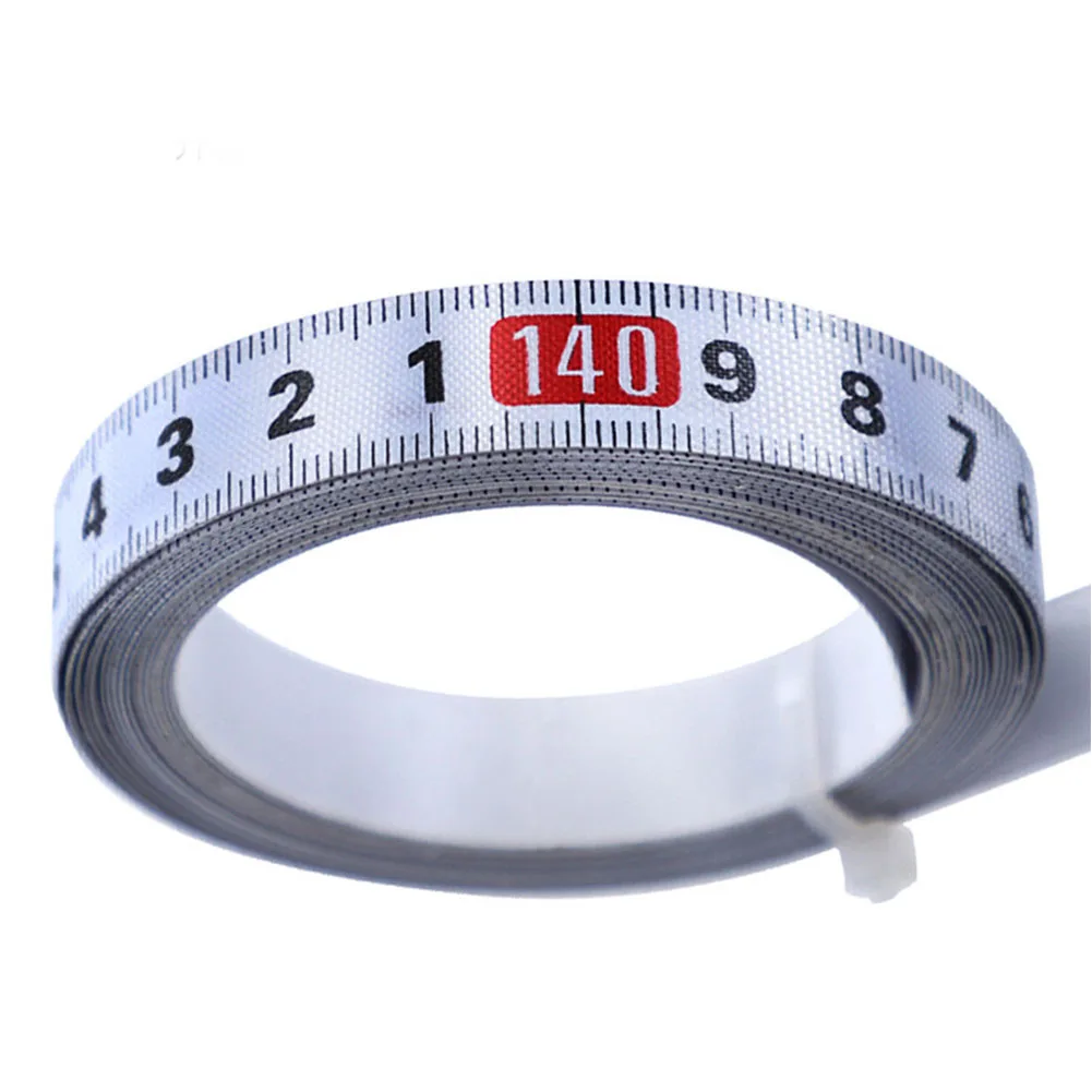 

Industrial Distance Rulers Steel String Self Adhesive Accessories Woodworking Portable Tape Measure Sticker Measuring Tool