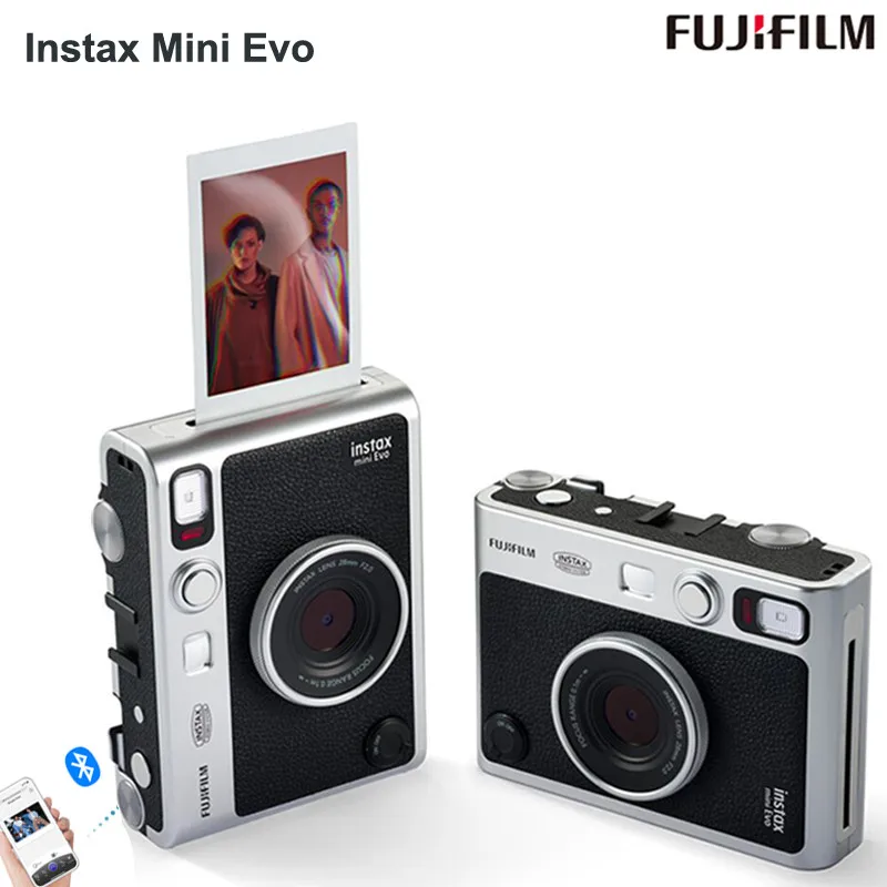 

Original Fujifilm Instax Mini Evo Instant Camera Smartphone Photos Printer for Birthday Gift Wedding Shooting Travel Camera