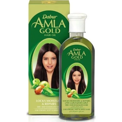 Весеннее травяное масло для волос Dabur Amla Gold ухода за волосами 200 мл |
