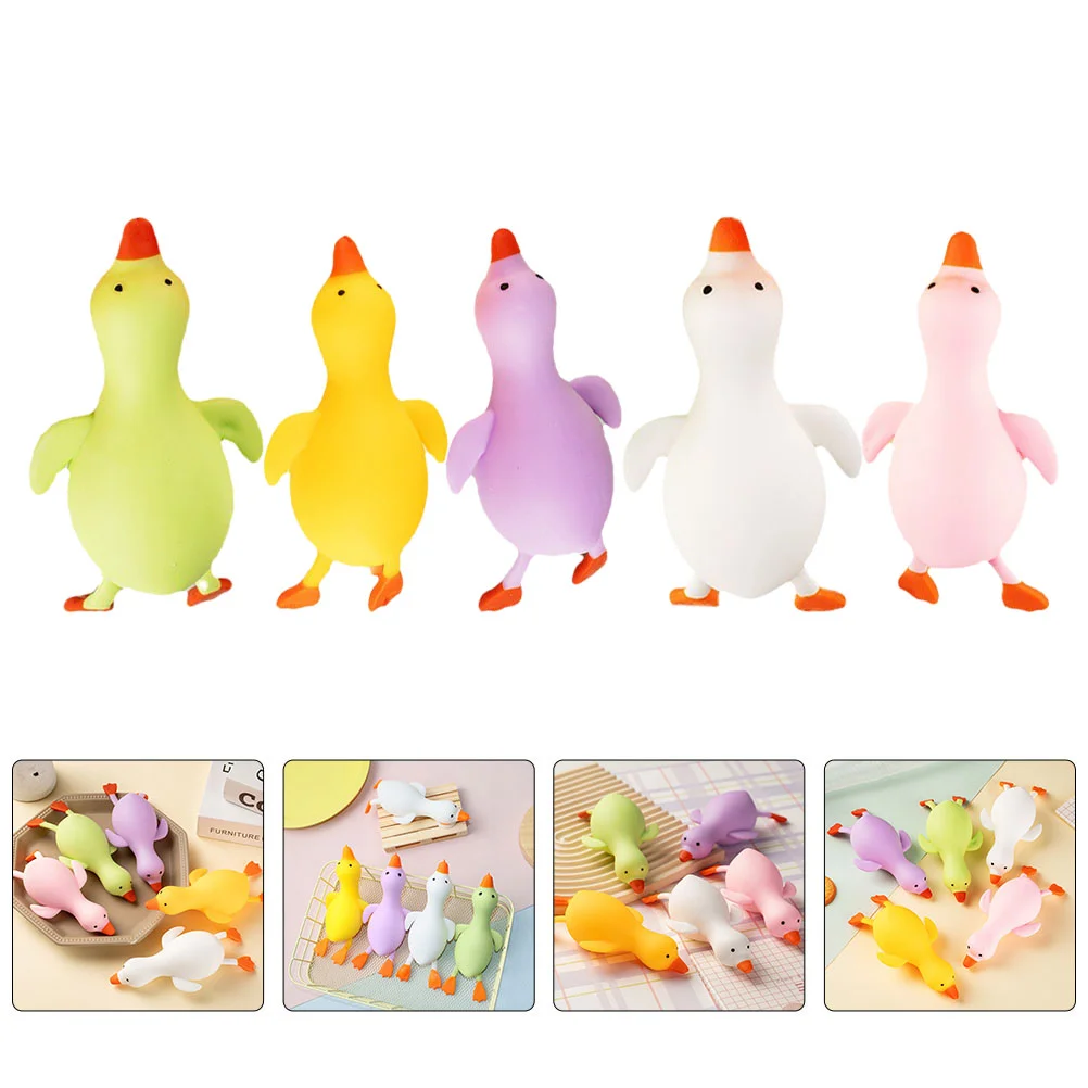 

5pcs Toys Elastic Pressure Toys Decompression Toys Interesting Fidget Playthings
